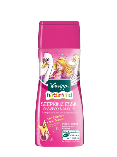 Dětský sprchový gel a šampon Kneipp Mořská princezna